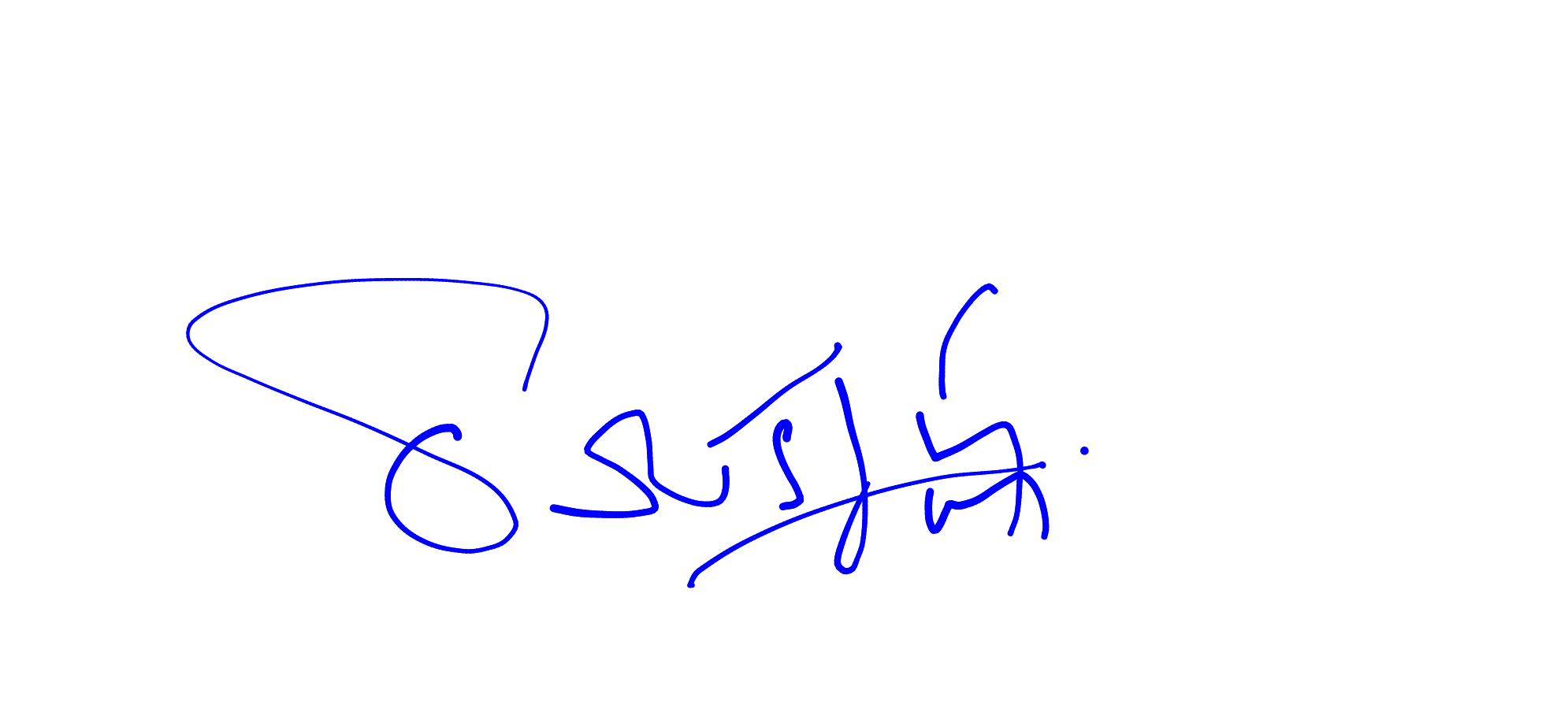 Signature of Rama Krishna in Telugu